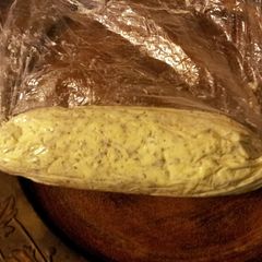 A picture of Sheree's Herbal Butter for Grilled Steaks and Veggies.