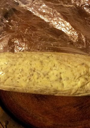 A picture of Sheree's Herbal Butter for Grilled Steaks and Veggies.