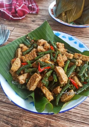 Foto resep Tumis Kacang Panjang Tempe