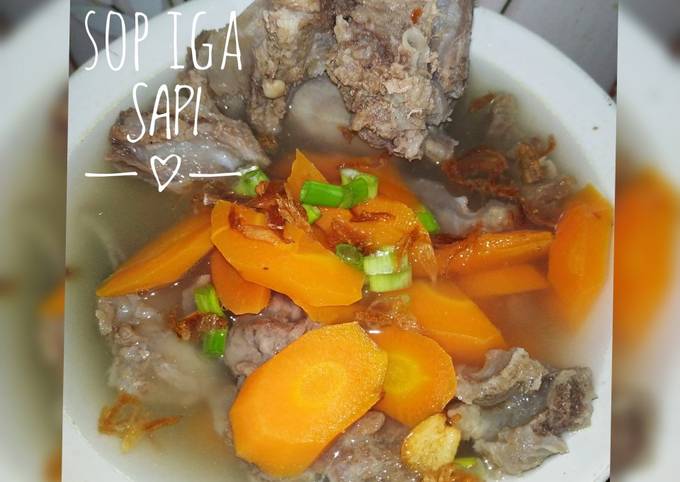 38. Sop Iga Sapi