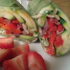Veggie Wraps A picture of Veggie Wraps.