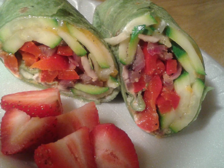 Easy Steps to Prepare Veggie Wraps which Delicious