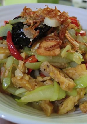 Foto resep Oseng jepan tempe