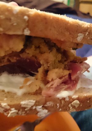 A picture of Thanksgiving Sandwich.