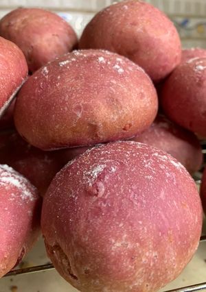 Una foto de Pan de remolacha
