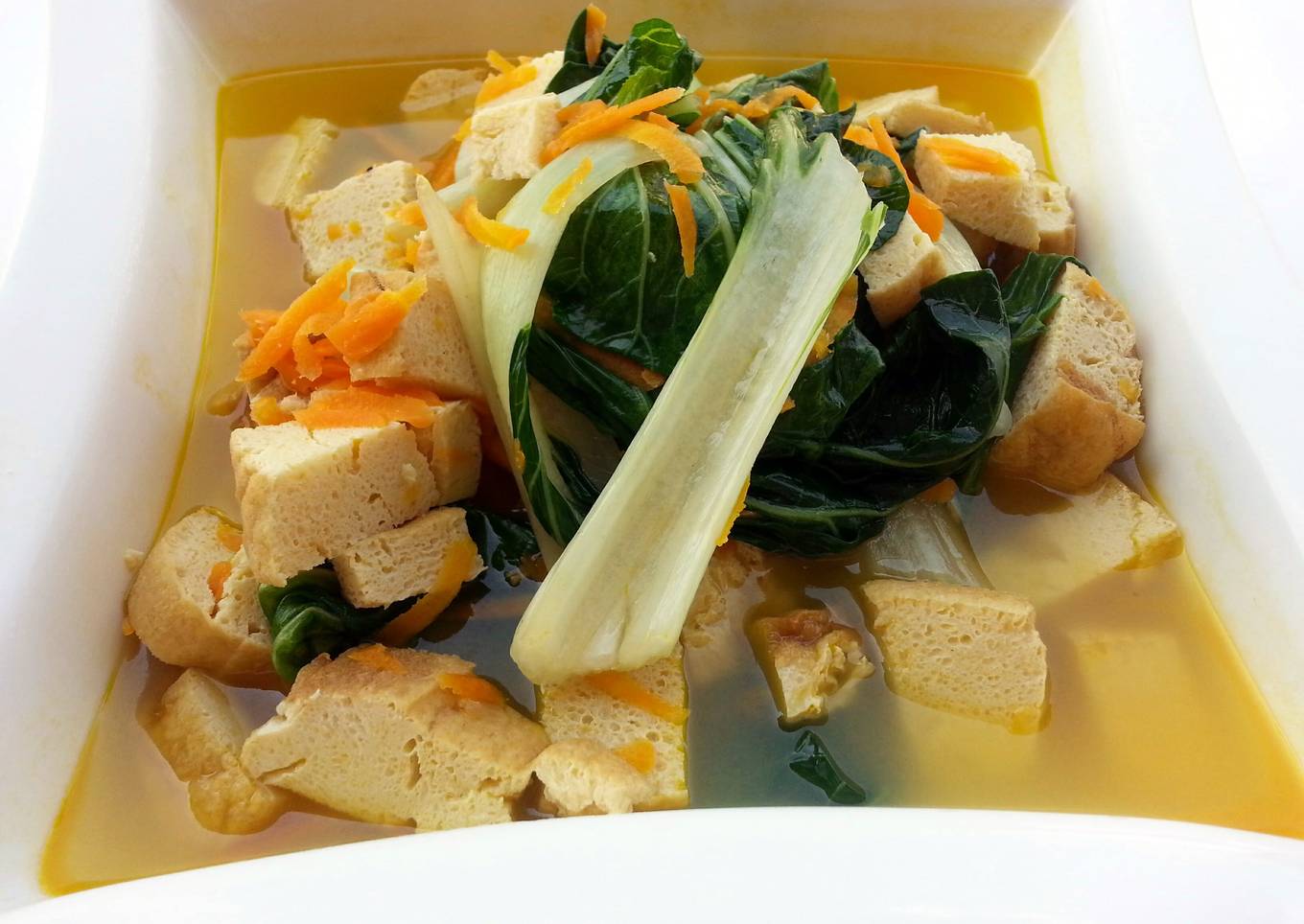 Tofu And Bak Choy Vegan In 5 Minute