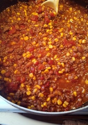 A picture of Taco Soup!.