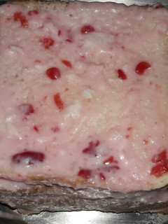 A picture of Bread invote into fruit cake.
