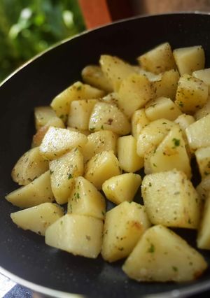 A picture of Parmesan Roasted Potato.