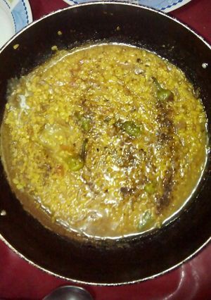 A picture of White Lentil Fry (Mash Ki Daal) by Nancy.