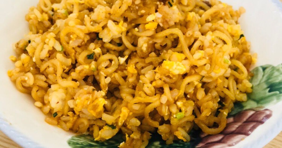 Shin Ramyun Fried Rice Recipe By まみむめもも。