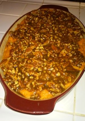 A picture of Sweet Potato Casserole.