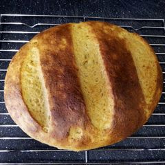 A picture of Garlic parmesan bread.