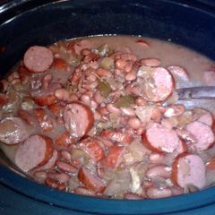 A picture of Crockpot Red Beans & Rice.