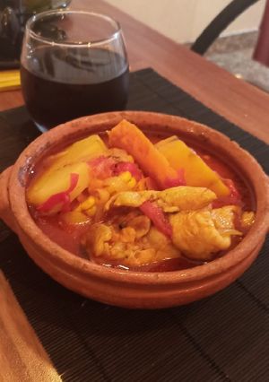 Una foto de Estofado de pollo