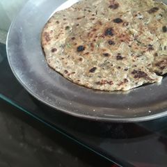 A picture of Daal ka paratha.