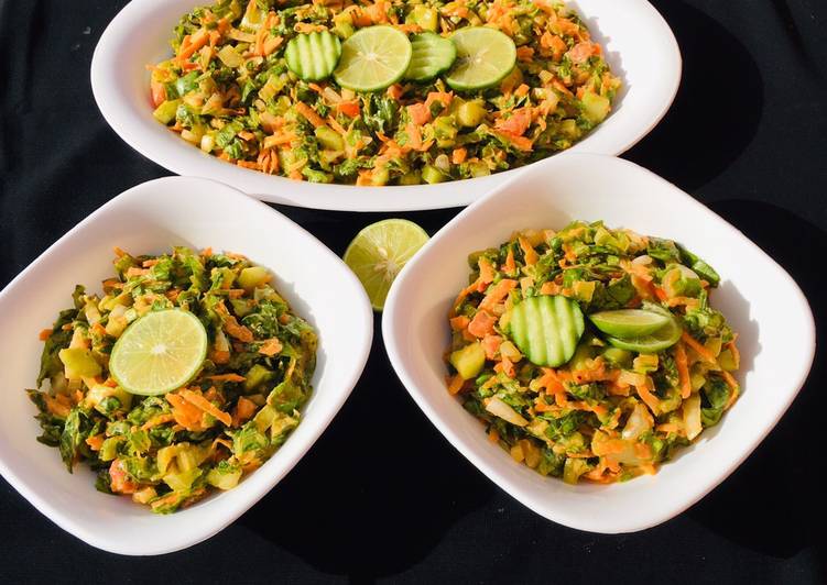 How to Prepare Any-night-of-the-week Local salad🥗 Cooking Basics for Newbies