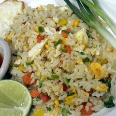 Egg Fried Rice / Thai Style Serving A picture of Egg Fried Rice / Thai Style Serving.