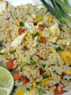 A picture of Egg Fried Rice / Thai Style Serving.