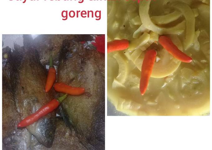 Ini dia! Bagaimana cara buat Rebung kuah santan  nagih banget