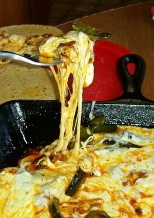A picture of Queso Flameado (not for Chips).