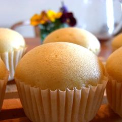 A picture of Cheese Mushipan (Steamed Bread).