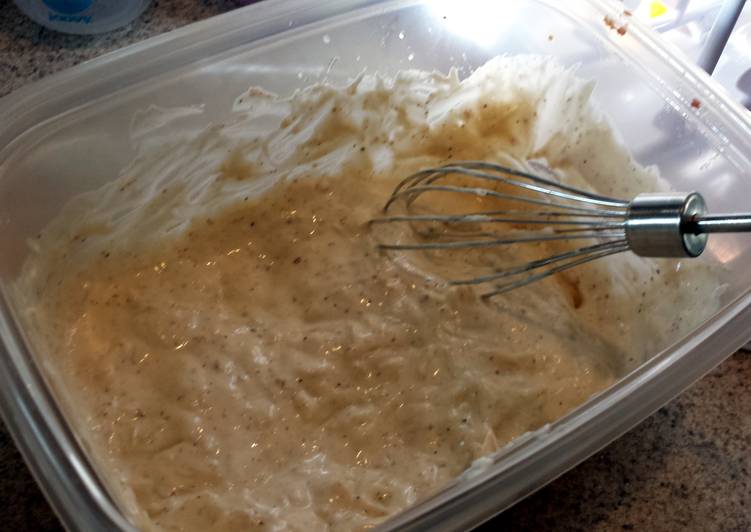 Homemade Caesar Dressing