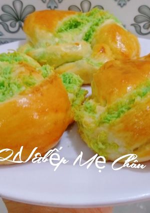 Hình của món Bánh mì ngọt nhân sữa dừa.