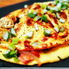 A picture of French Omellete.