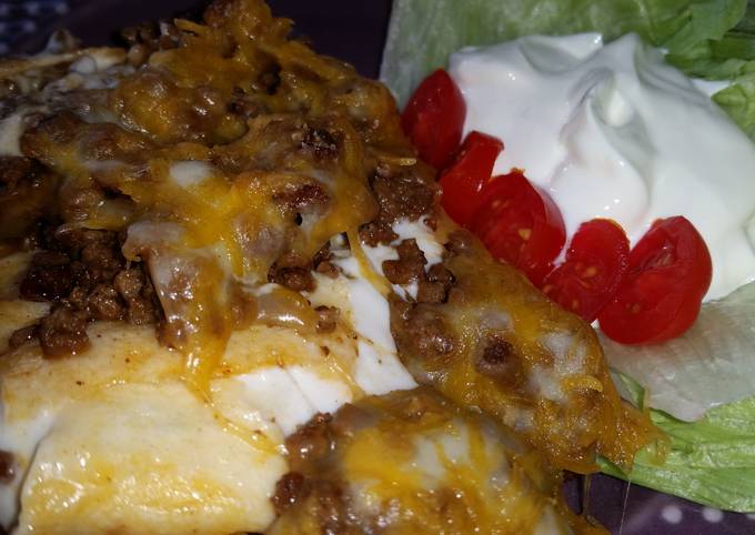 Simple Way to Prepare Speedy Creamy Burrito Casserole