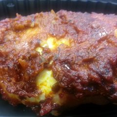 A picture of Bacon Wrapped Chipotle Chicken Breast.