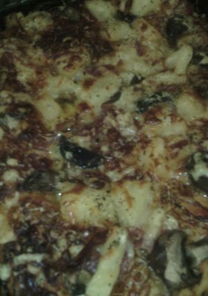 A picture of Deep dish, extra cheese.