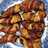 Honey chicken wrapped in bacon