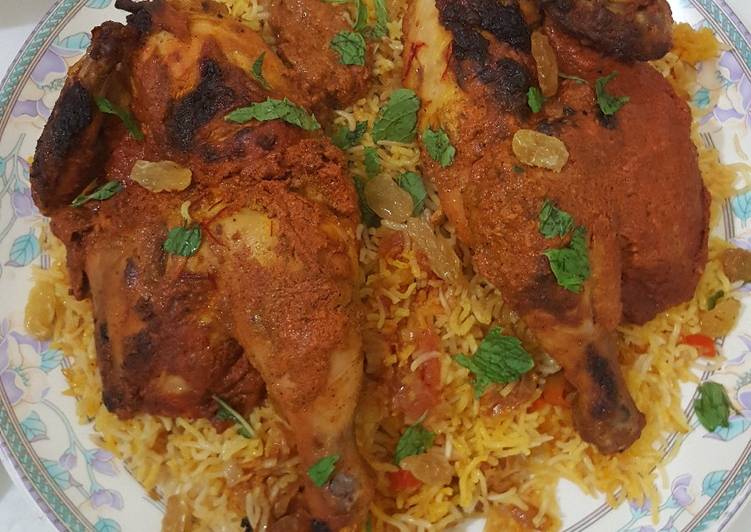 رز وفراخ تندورى