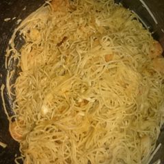 A picture of Shrimp and Tilapia Alfredo.