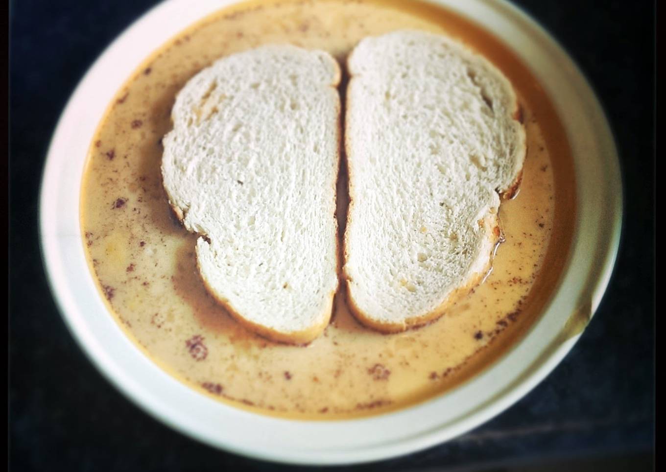 Sophie's Cinnamon French toast and bacon