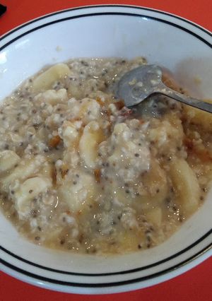 Foto resep Oat Pisang Kurma (Sarapan Infant 1,5 tahun)