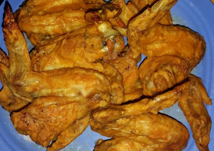 Simple Way to  Super Crispy Baked Wings