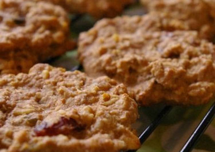 Soft Oatmeal Cookies (Macrobiotic & Vegan)