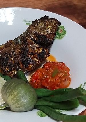 Foto resep Ikan bakar padang feat sambal asam