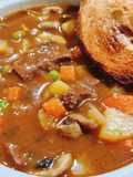 Beef and vegetable soup