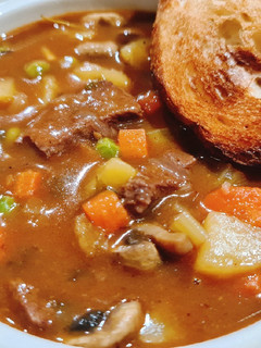 รูปของ Beef and vegetable soup