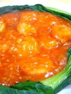 A picture of Easy and Authentic Shrimp With Chili Sauce.