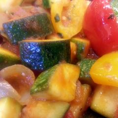 A picture of Stewed Zucchini.