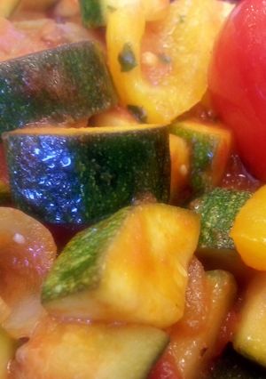 A picture of Stewed Zucchini.