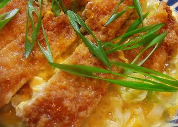 Easy Making Recipe Simmered Pork Cutlet Yummy