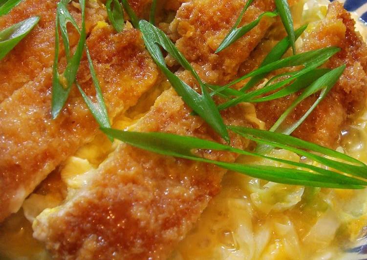 Simmered Pork Cutlet Simmered Pork Cutlet