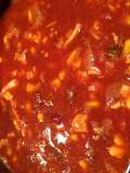 Chili Bean Cornbread Casserole
