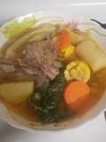 Sopa de res