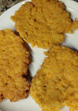 Una foto de Milanesa vegana de avena